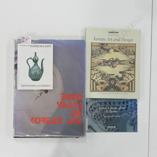FOUR PUBLICATIONS: KOREAN ART & DESIGN